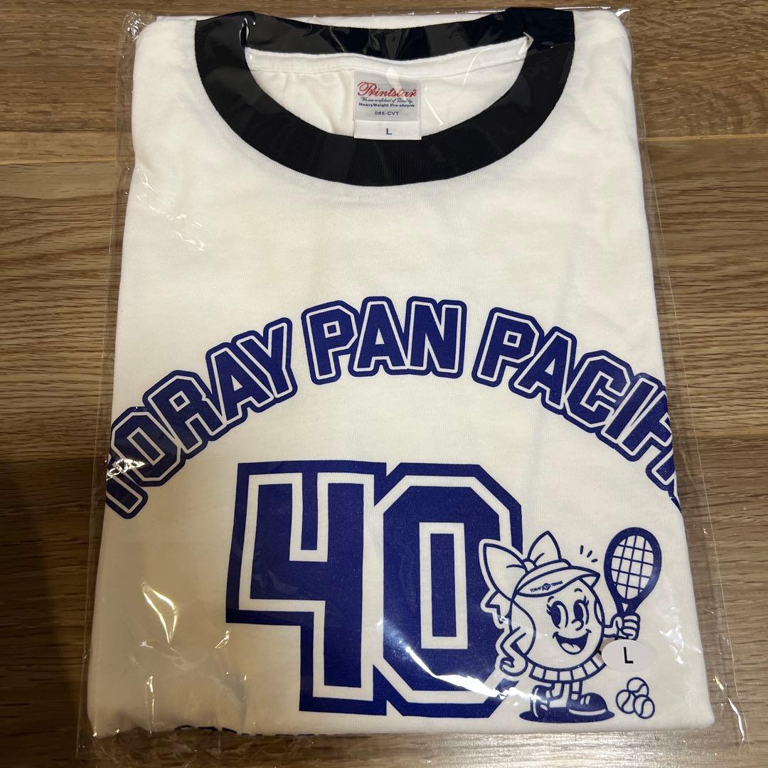 東レPPOテニス 40th Anniversary コットンTシャツ サイズL