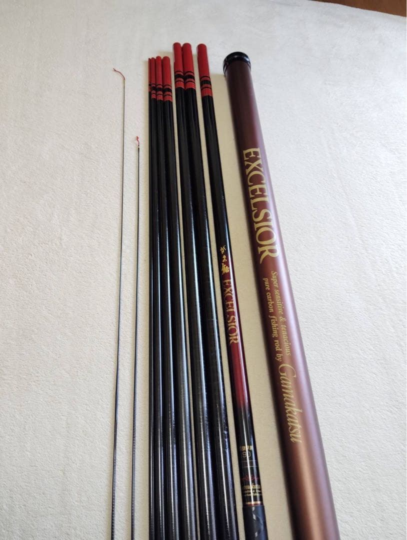 がまかつ　鮎竿　がま鮎初代エクセルシオ  引抜早瀬90