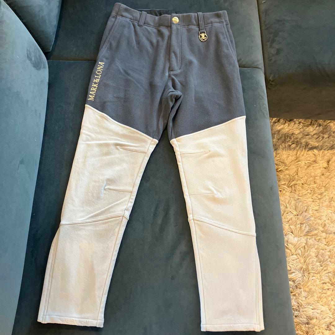 MARK & LONA フリースパンツ グレー