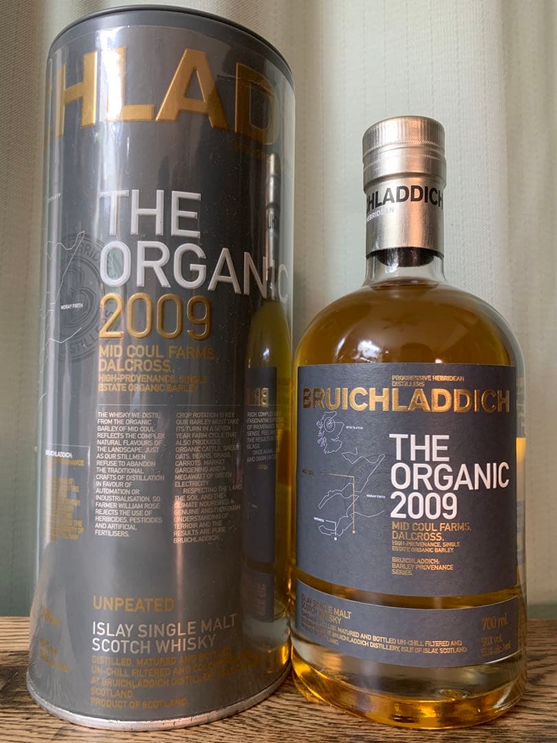 ブルックラディ Bruichladdich THE ORGANIC 2009