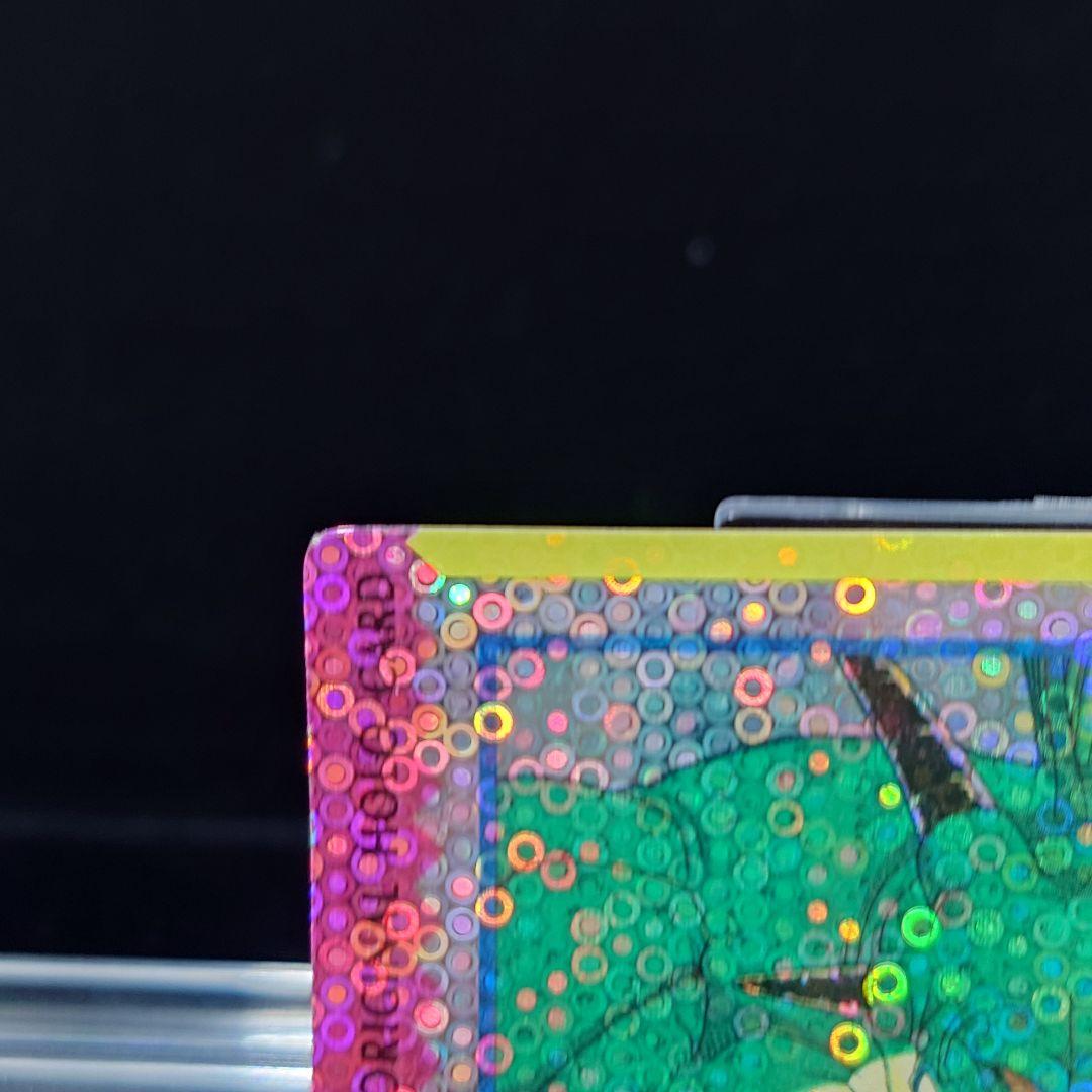 良品　オリジナルホロカード 泡プリズム ナメック星のシェンロンは3つ願いがかなう