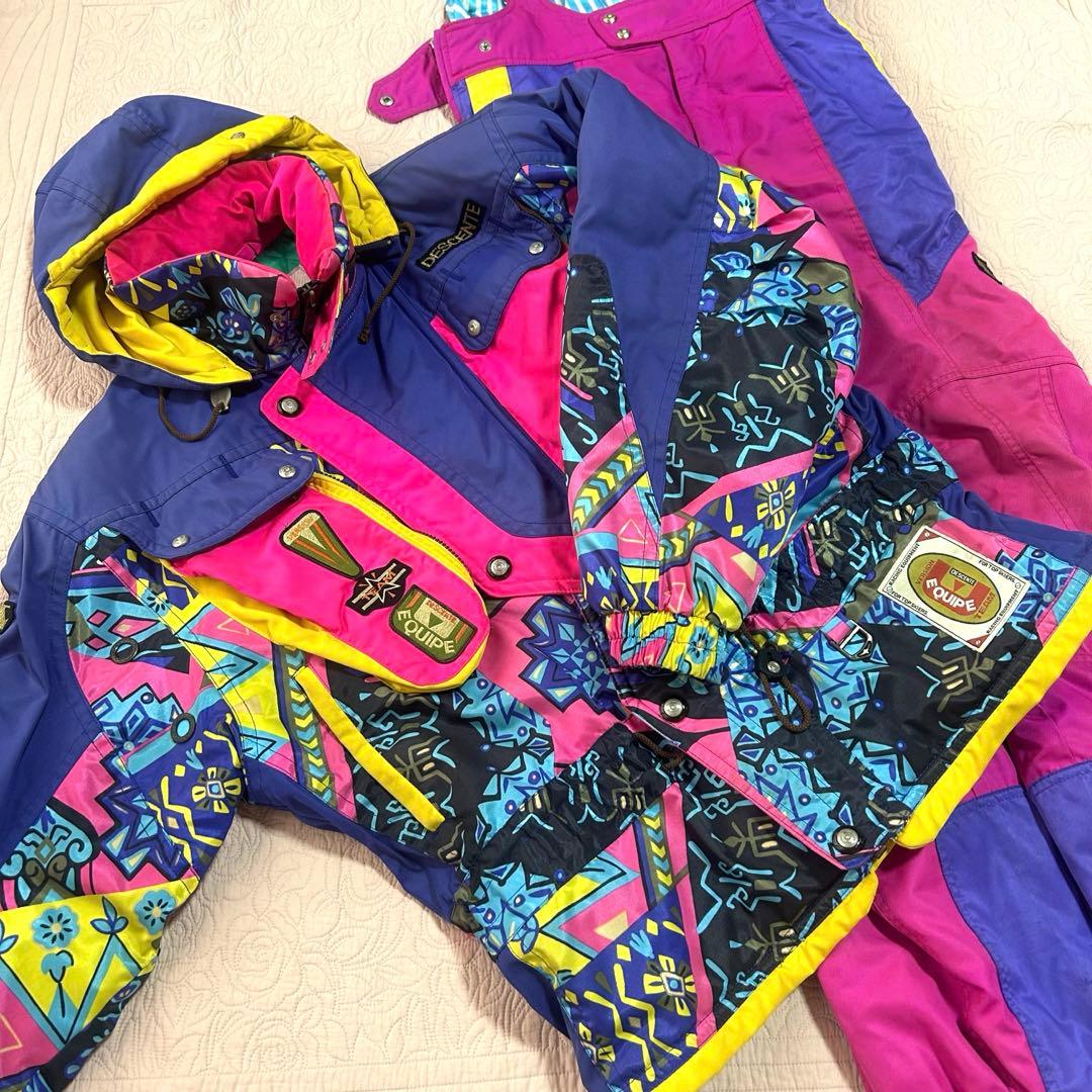 【お買い得処分SALE❗️】デサントスキーウェア Oサイズ 岩谷高峰サイン入り