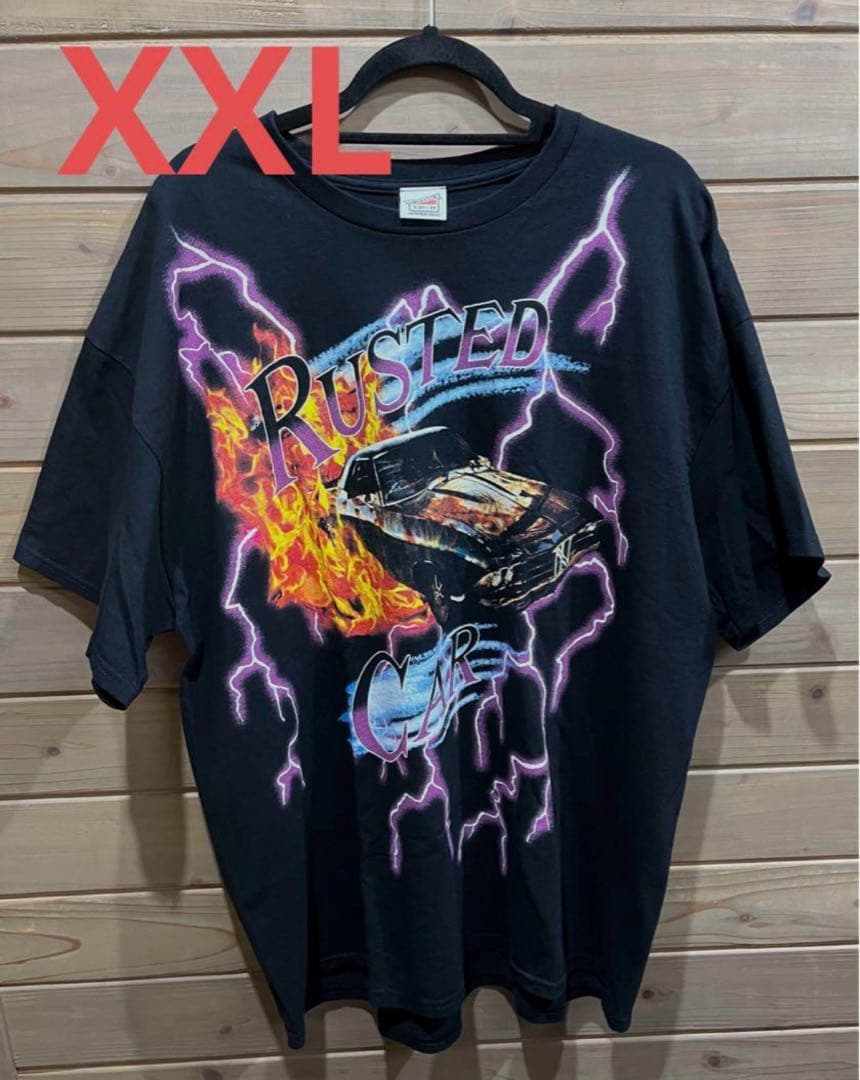 値下げ❗️the bonez Rusted Car- Tee XXLサイズ