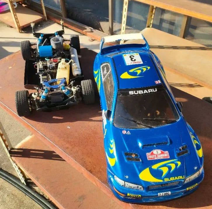 ☆京商1/8ランドマックス【希少品】　インプレッサ　E/G動作OK