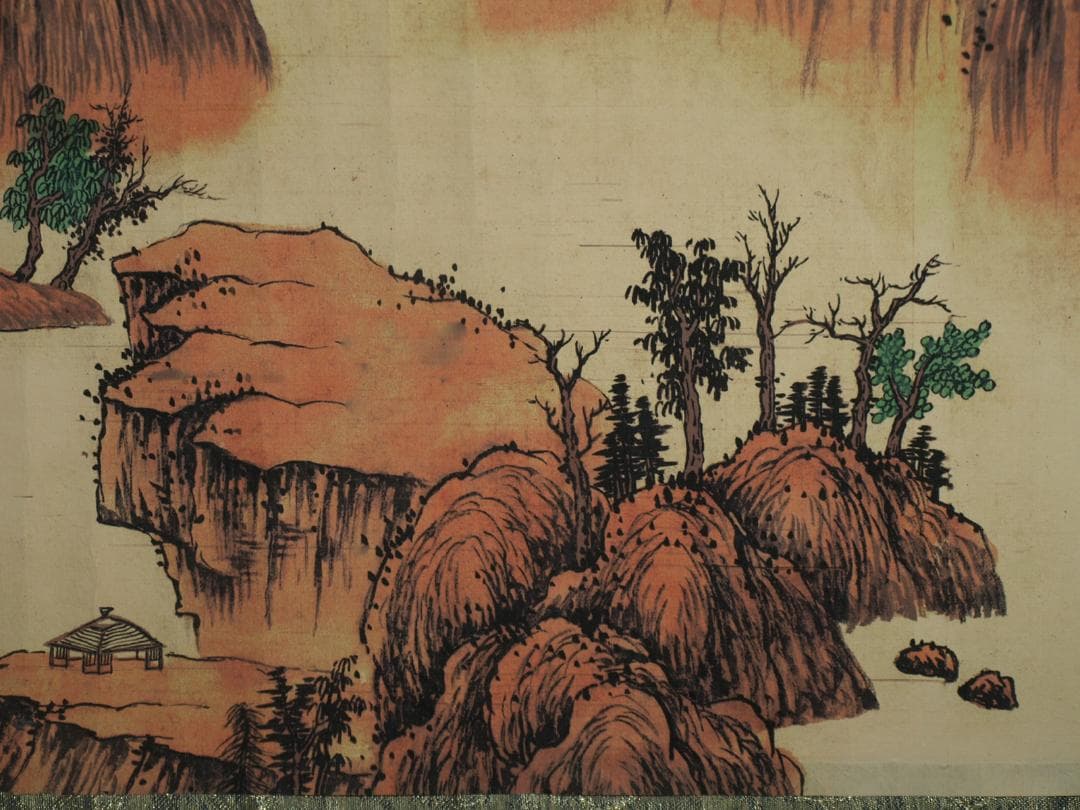 中国明時代の絵　激安骨董品　肉筆保証古美術 BD405A3-3