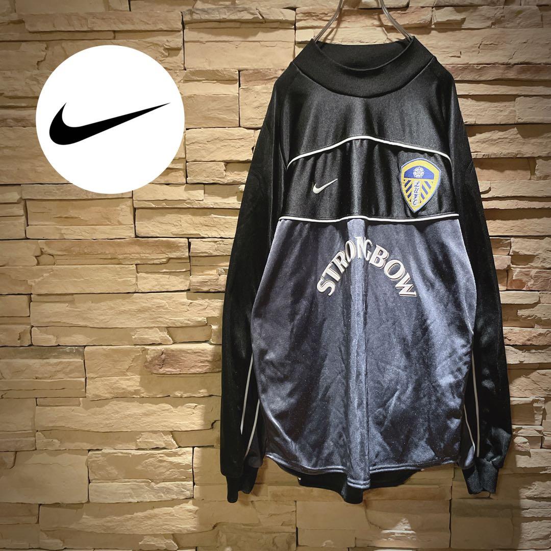 【極希少】y2k/NIKE×リーズユナイテッド/長袖ユニフォーム/GK/M