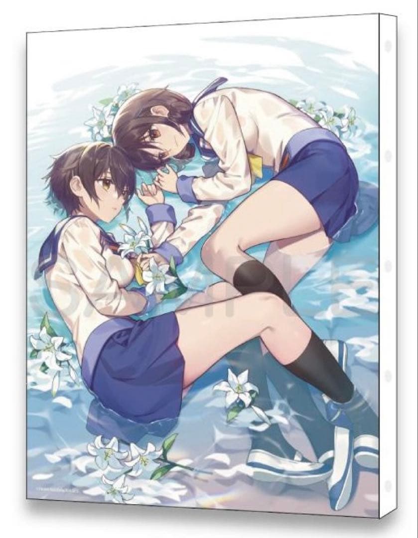 【新品】コープスパーティー 天神小学校納涼祭 キャンバスボード 直美&世以子