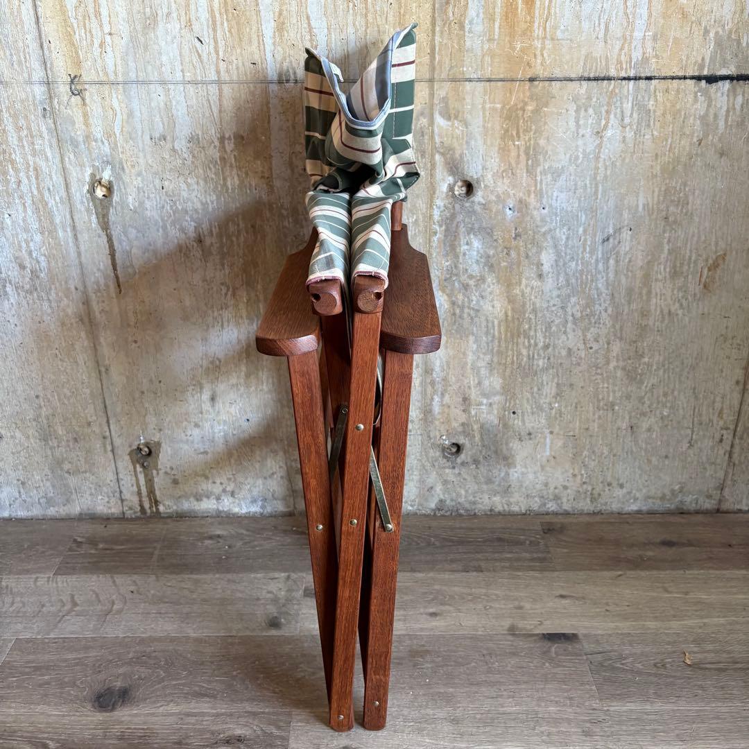 SOU WESTER ヴィンテージ ディレクターズチェア　チーク材　①