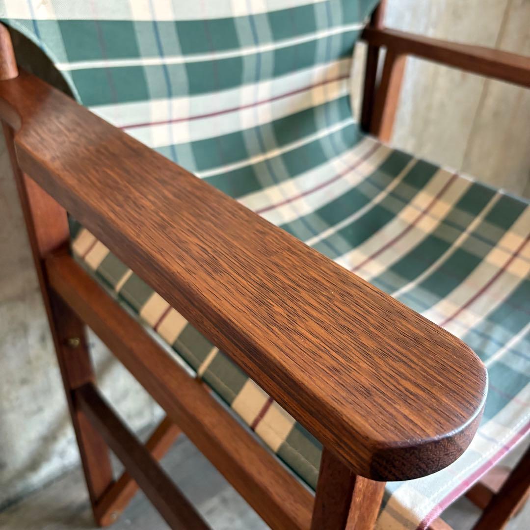 SOU WESTER ヴィンテージ ディレクターズチェア　チーク材　①