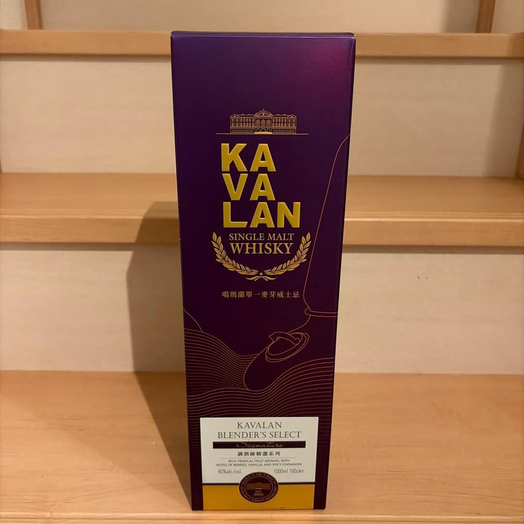 KAVALAN シングルモルトウイスキー ブレンダーズセレクト 1000ml