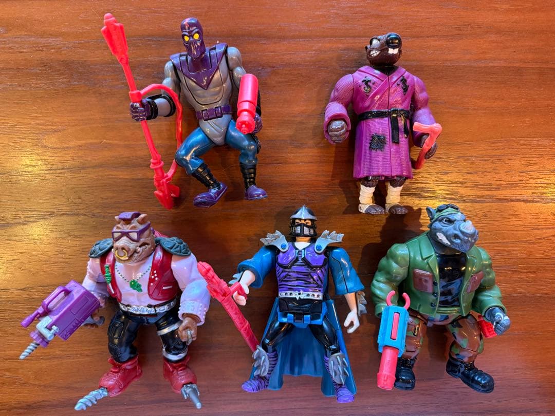 ミュータントタートルズ　ミューテーション　フィギュア　ビンテージ　プレイメイツ
