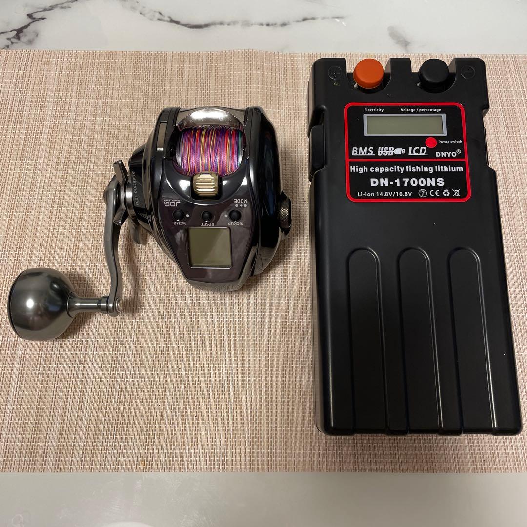 ダイワ(DAIWA)シーボーグ300J電動リール リチウムバッテリー付き