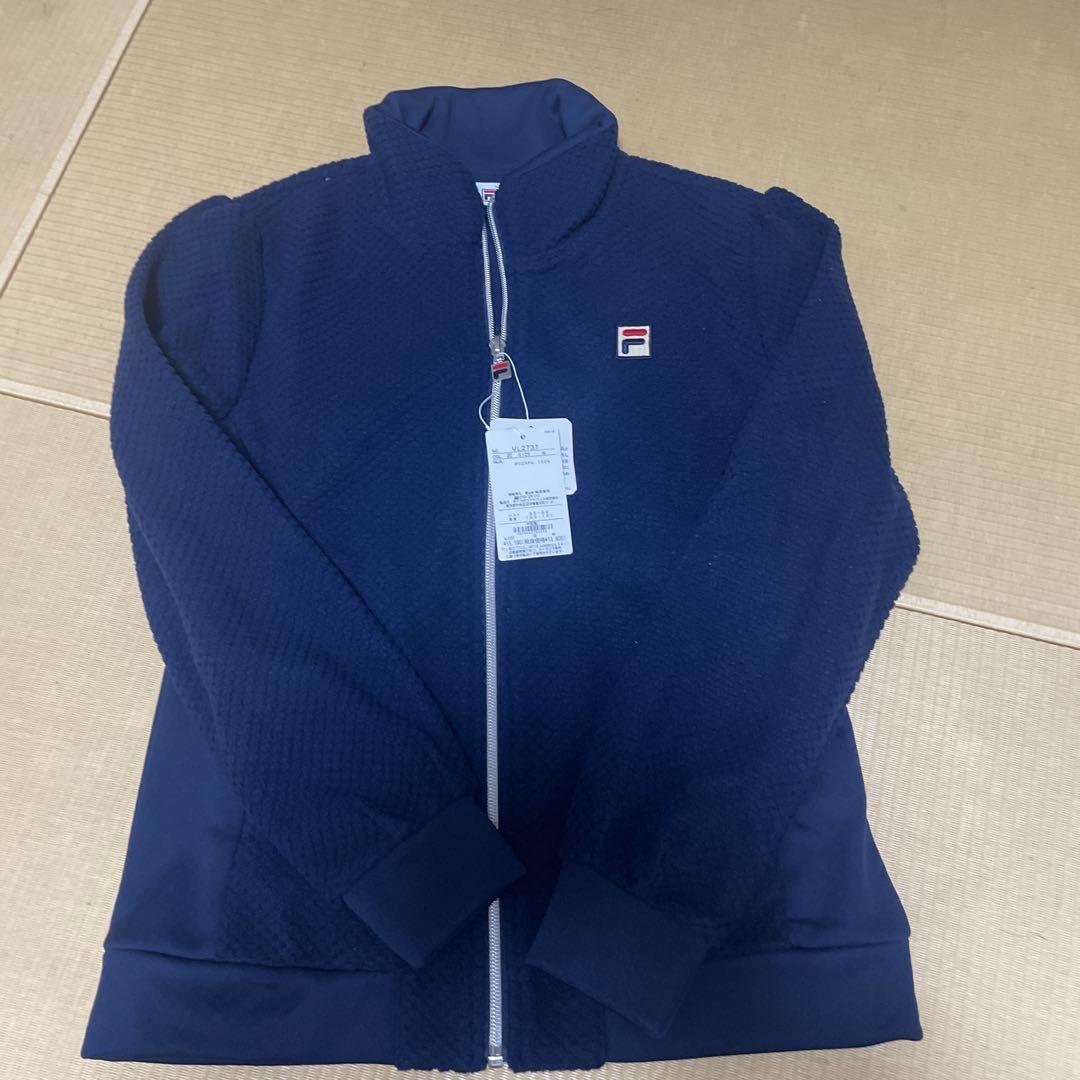 FILA ネイビー モコモロジャケット