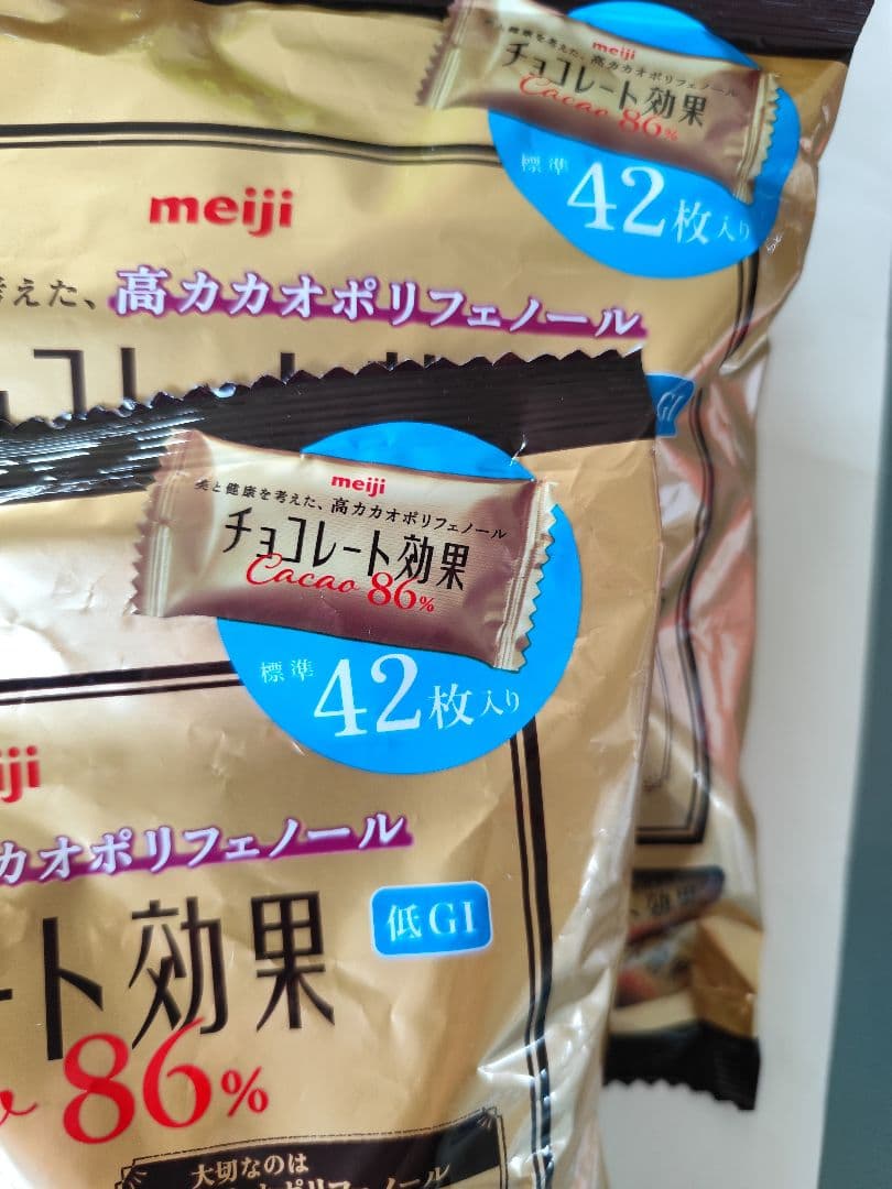 meiji 明治 チョコレート効果 カカオ 86% 42枚入11袋