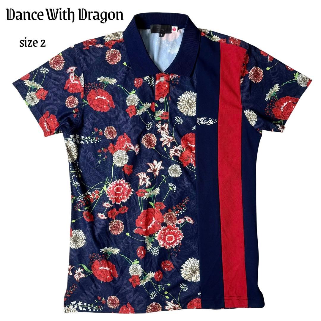 Dance With Dragon ダンスウィズドラゴン 半袖 ポロシャツ