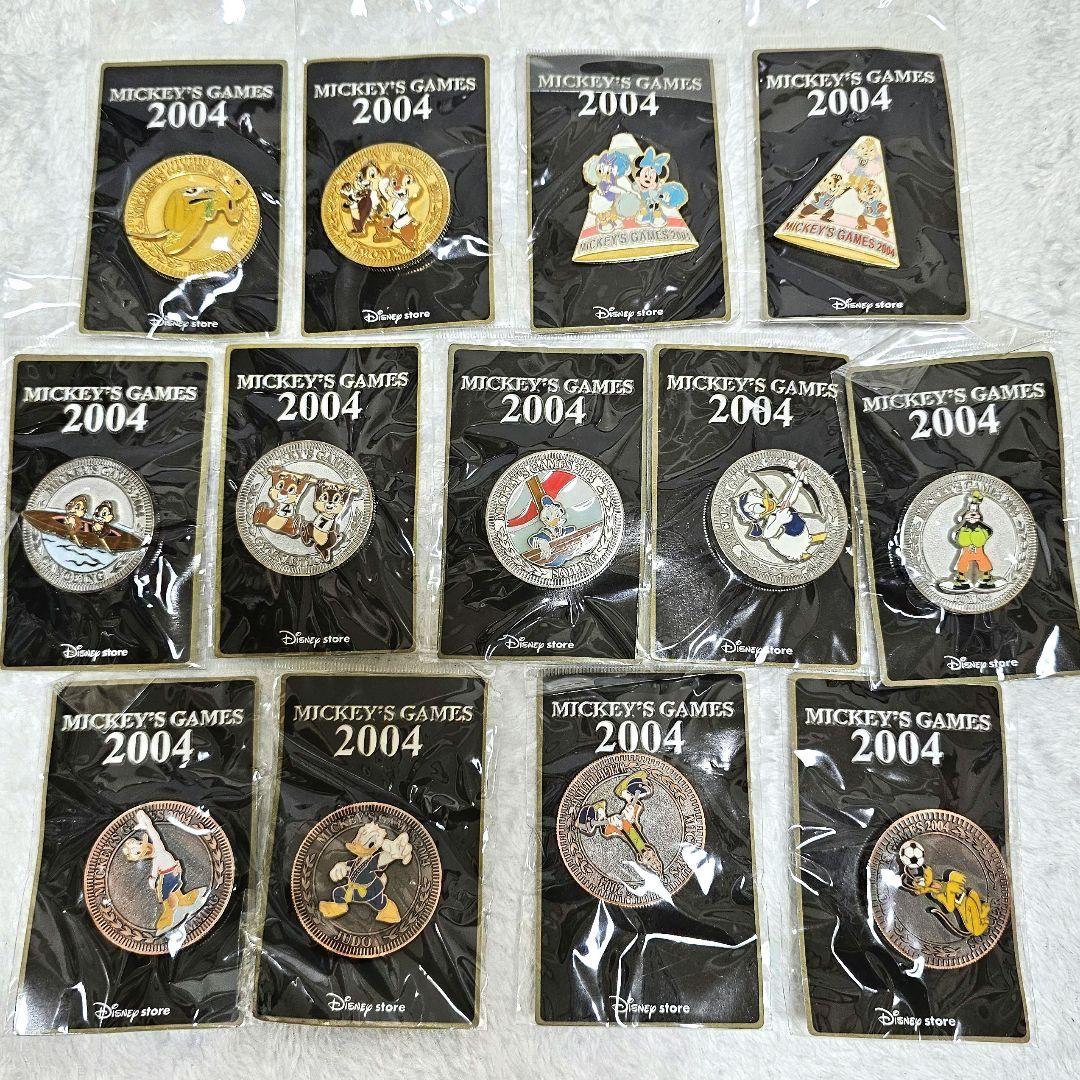 DisneyStore ミッキーのゲーム ピンバッジ まとめ売り