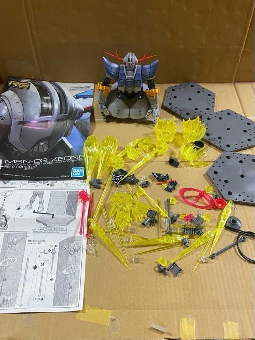 RG ジオング　ラストシューティング　セット　現状品