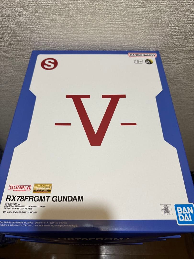 MG 1/100 RX78FRGMT GUNDAM FRAGMENT ガンダム