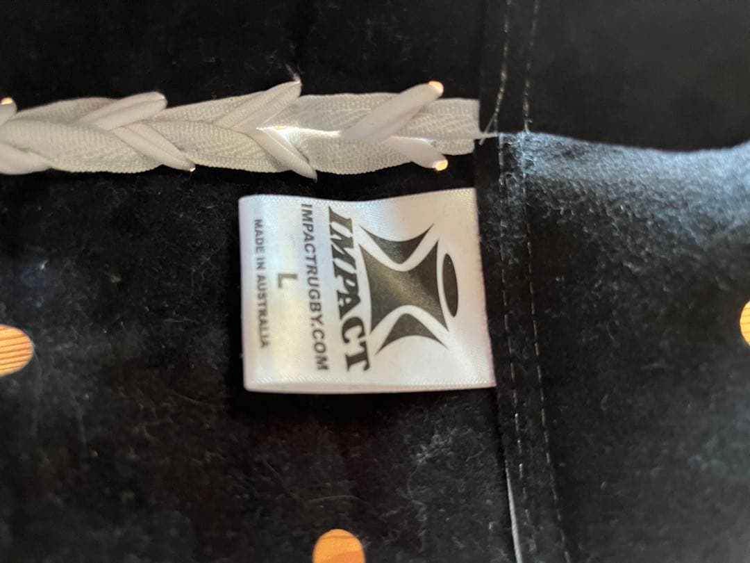 IMPACT ラグビーヘッドギア 青白　L