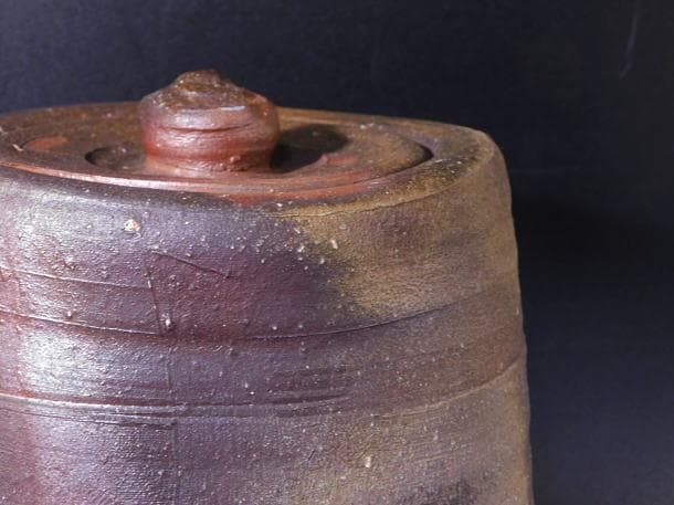 【茶道具　和仁　正興　備前　水指（共箱）】