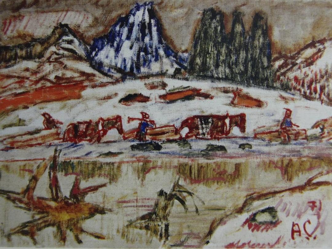 アロイス・カリジェ、【ラック・ダ・ラウス】、希少画集画より