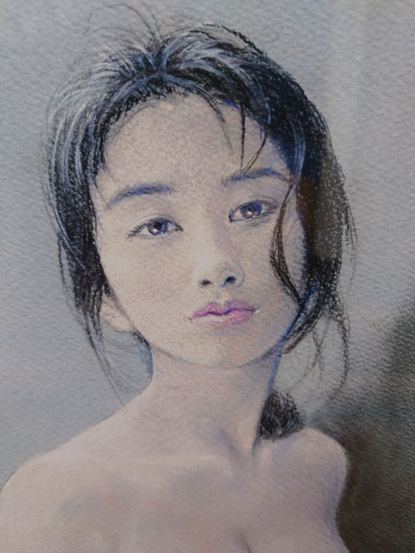 石川吾郎 「裸婦 蒼い情熱」AP版 絵画 リトグラフ