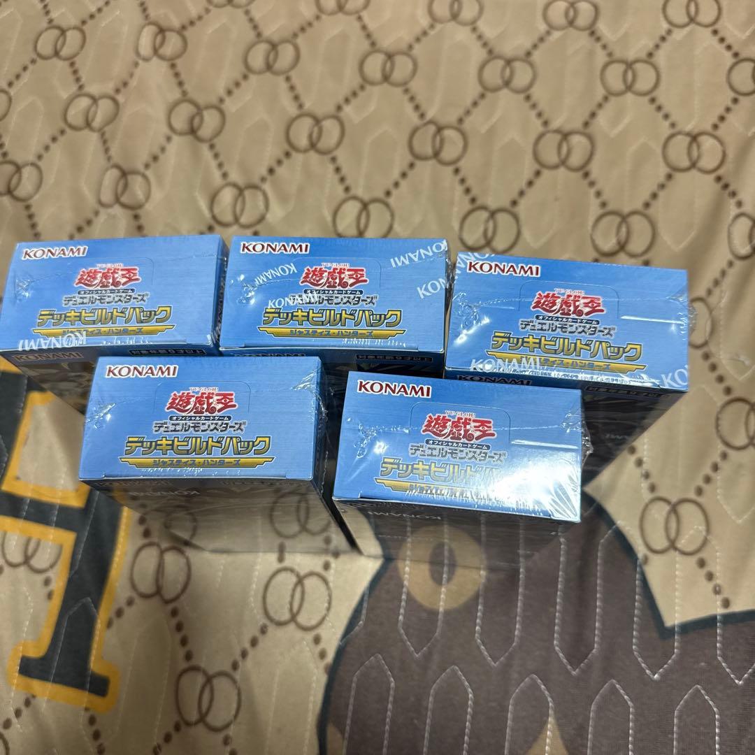 ふるる 遊戯王　ジャスティスハンターズ　未開封シュリンク付き　5box