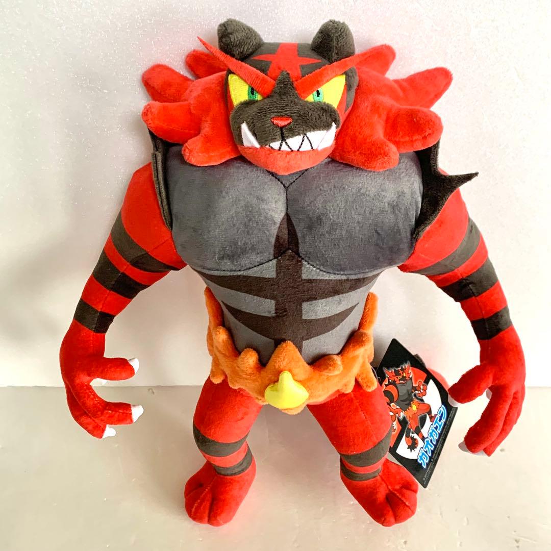 ガオガエン　ぬいぐるみ　ポケモンセンター　タグあり