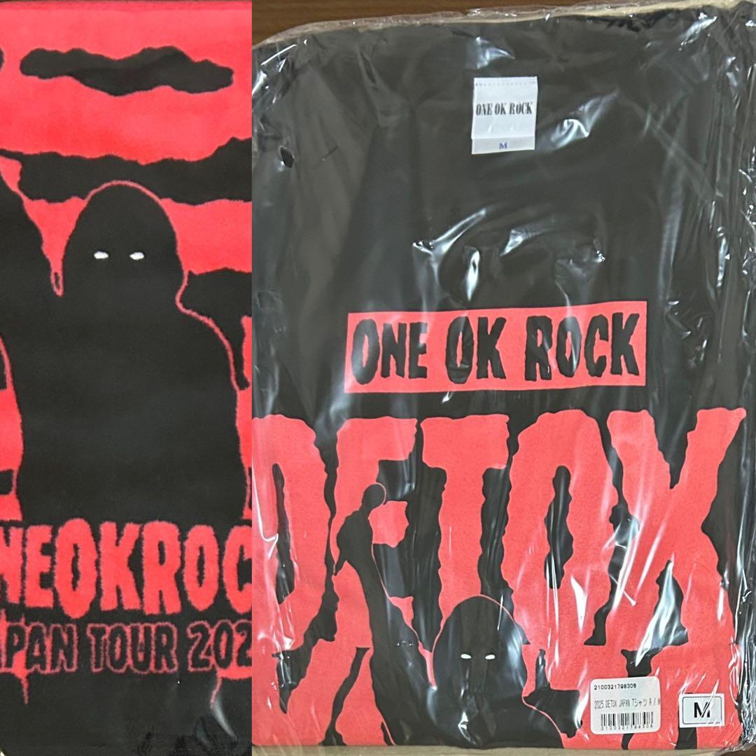 ONE OK ROCK 2025 Tシャツ M & マフラータオル 新品未開封