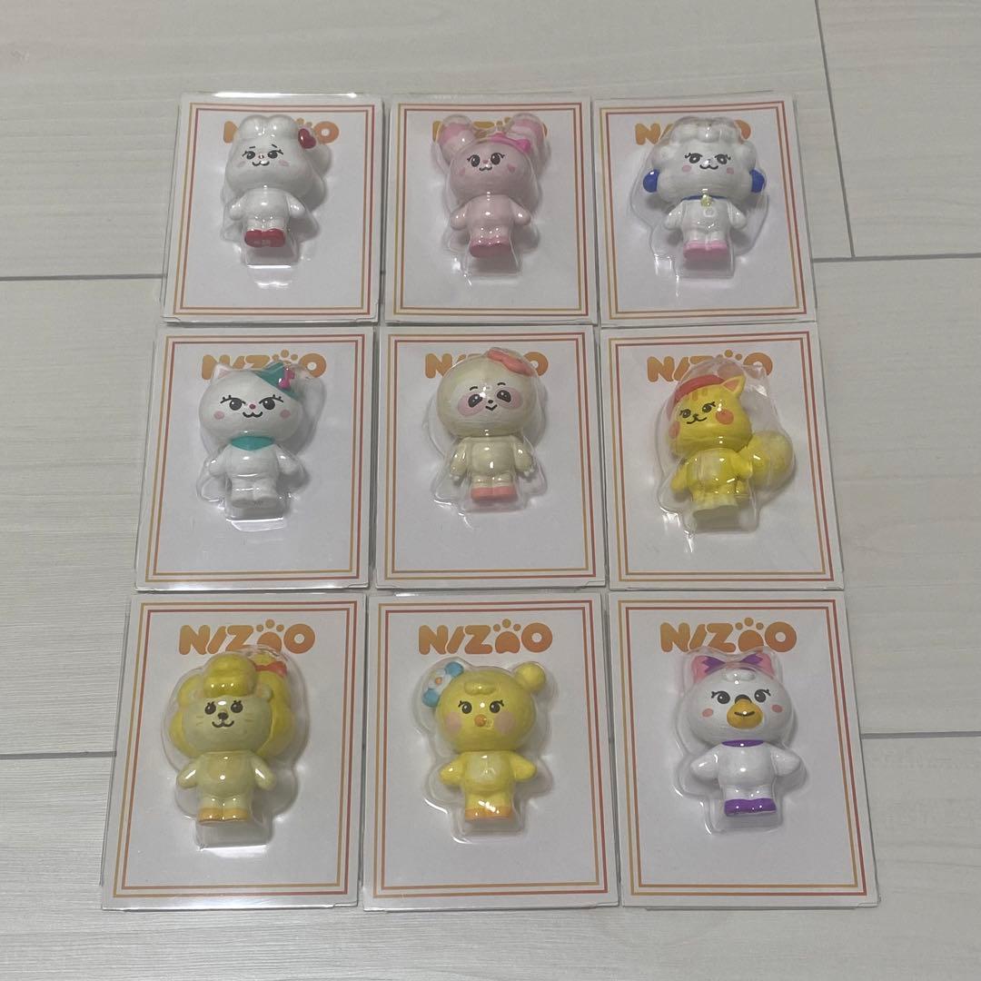 Nizoo ミニチュアフィギュア ９体セット まとめ売り NiziU レア