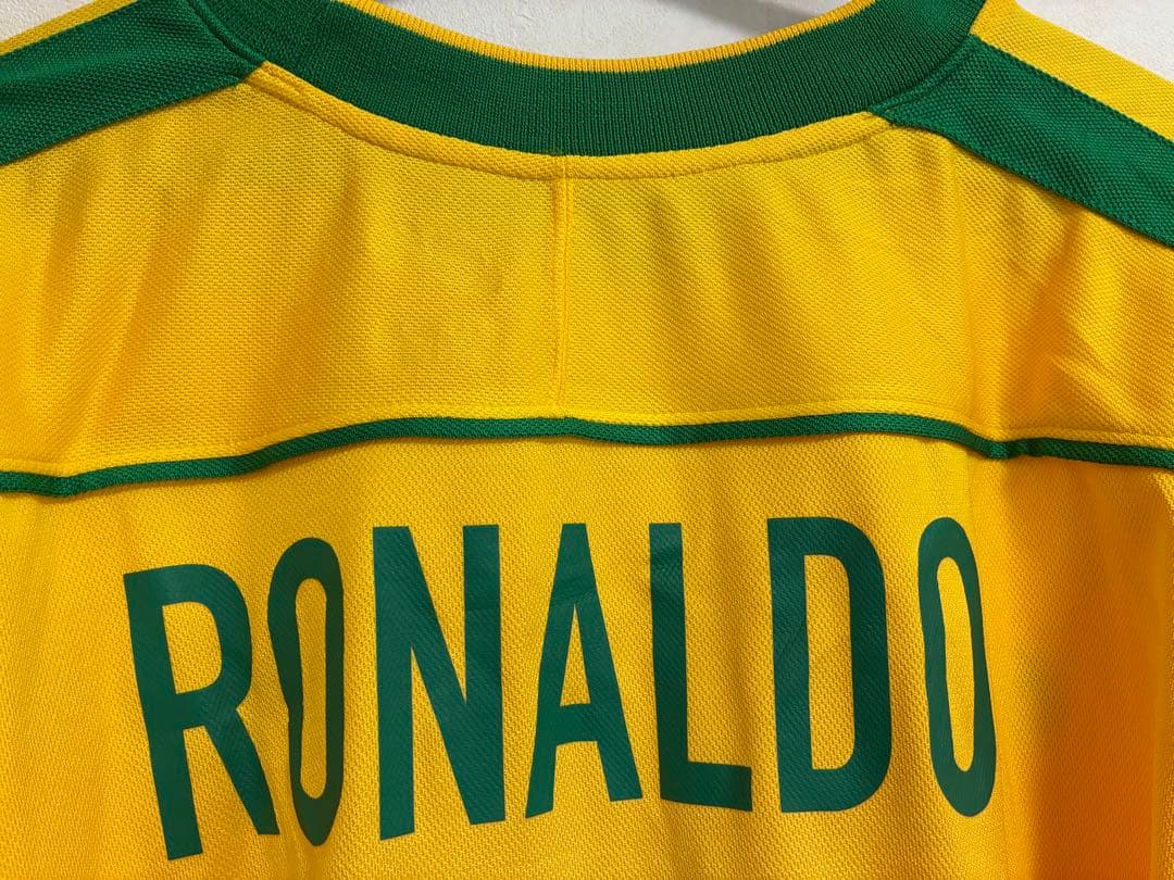 【正規品・新品】Nike 1998 ブラジル代表 9: ロナウド サイズXL