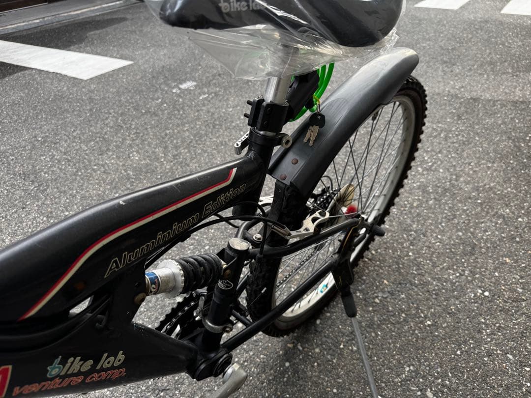 326-1番　全車両格安販売‼️ 26インチ 変速　ダンパー　マウンテンバイク