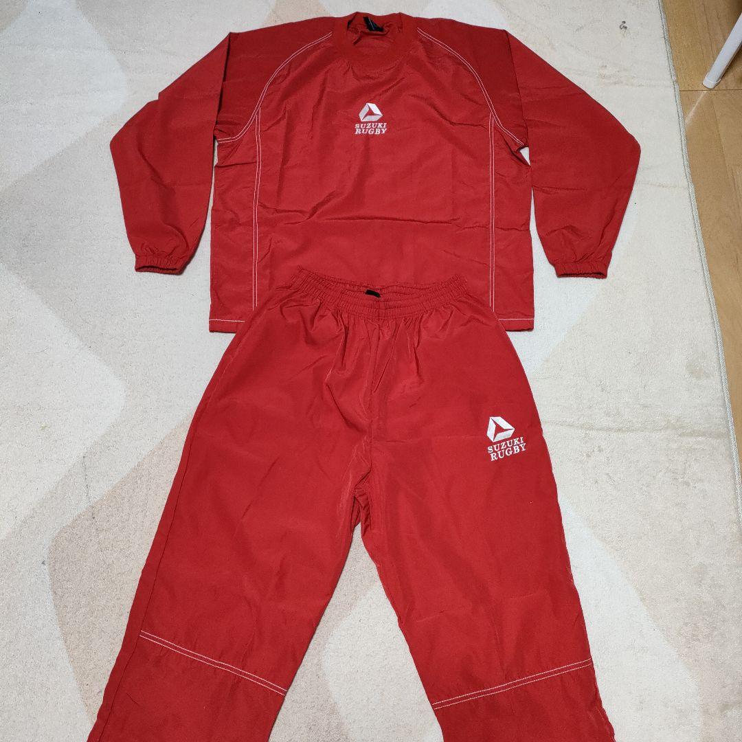 美品 スズキ ラグビー ジャージ スーツ 上下「M」