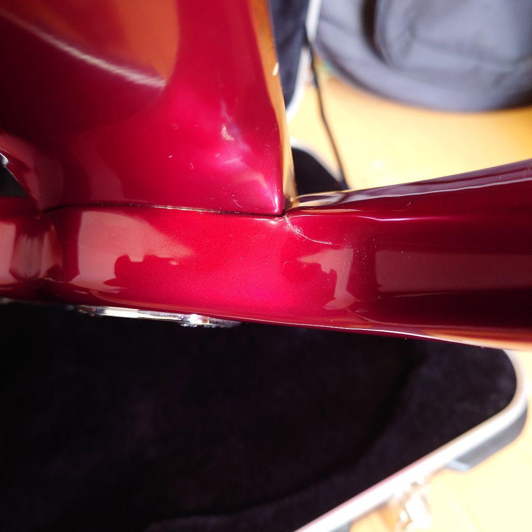 ベース Musicman bongo 6 H candy red