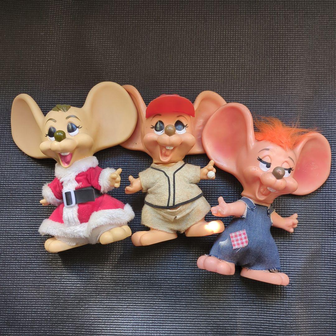 70sビンテージ　トッポジージョ　フィギュア　3体セット