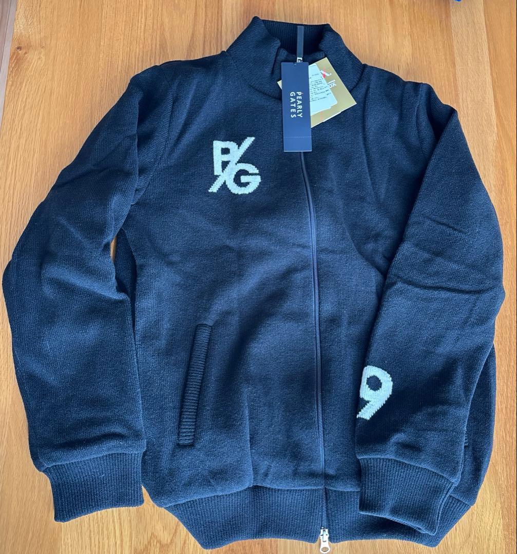 PEARLY GATES ブラックセーター