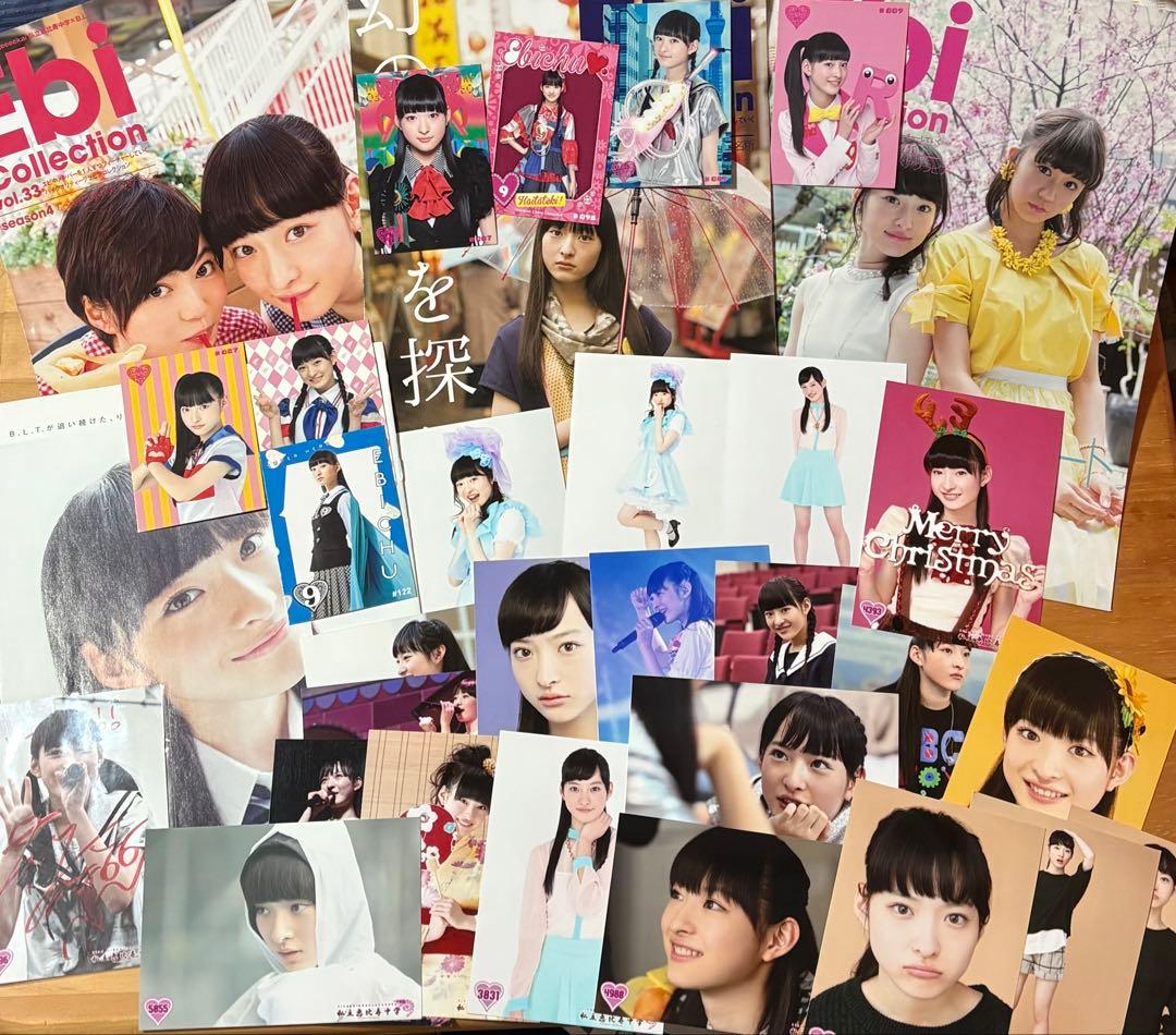 私立恵比寿中学 エビ中 えびちゅう 松野莉奈 サイン入り生写真　セット