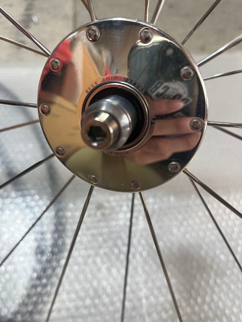 美品　TNI TLR × philwood brotures カーボンホイール