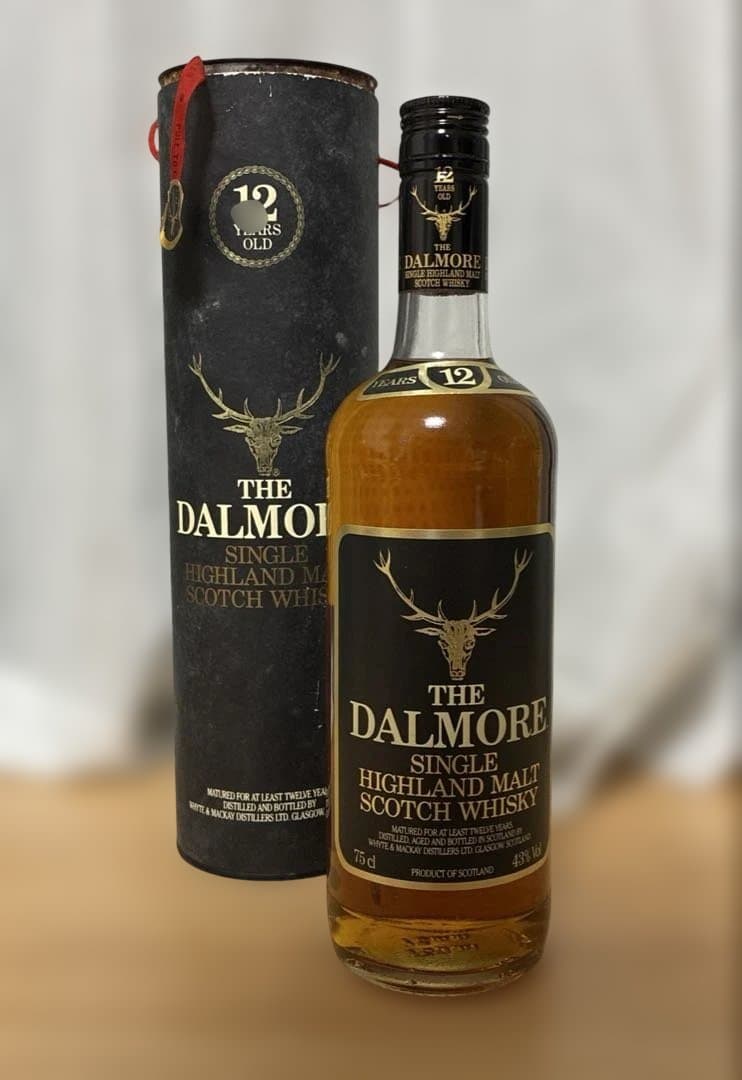 THE DALMORE 12年 シングルモルトウイスキー オールドボトル