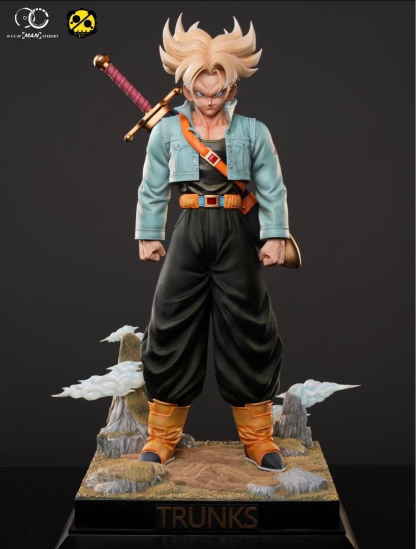 ドラゴンボール 1／4スケール トランクス フィギュア ガレージキット
