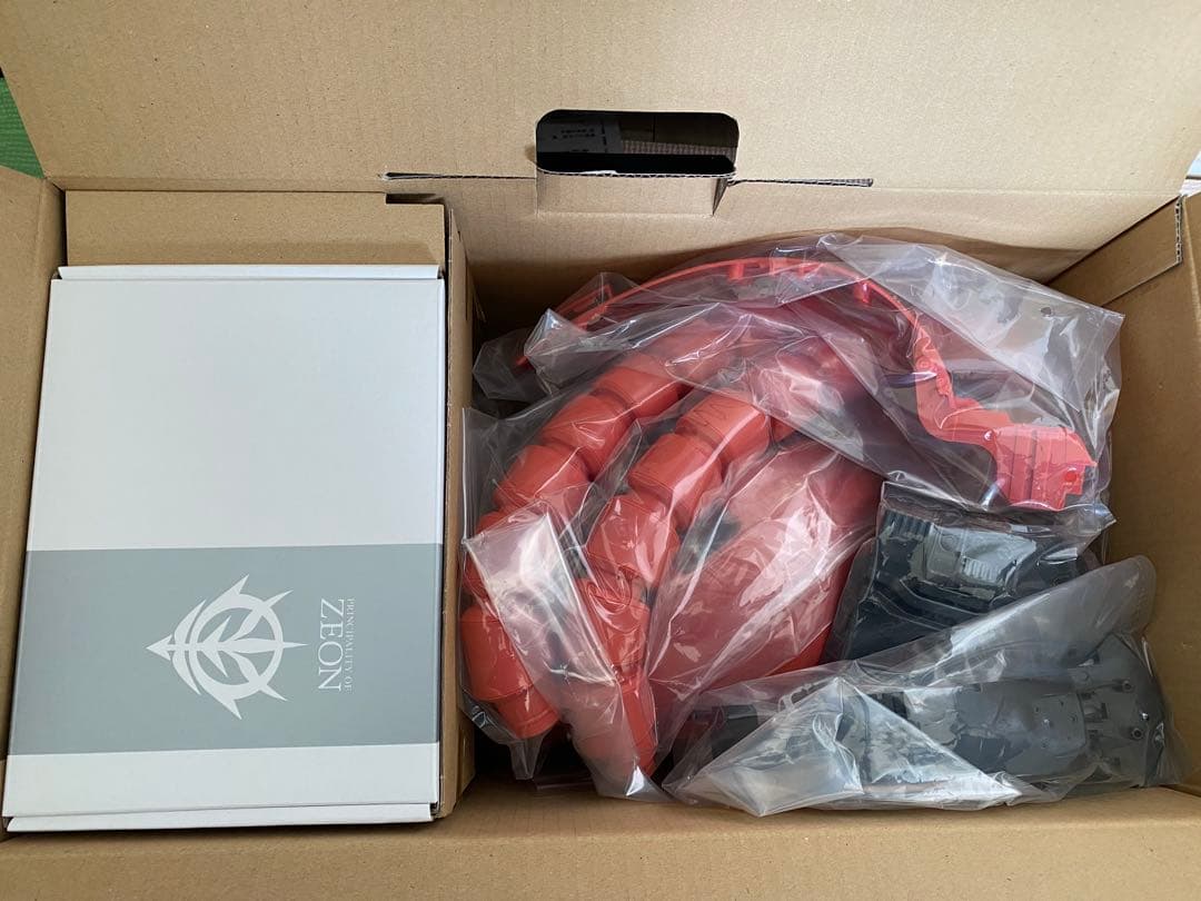 【新品・未開封】シャア専用ザクII ヘッドプラモ