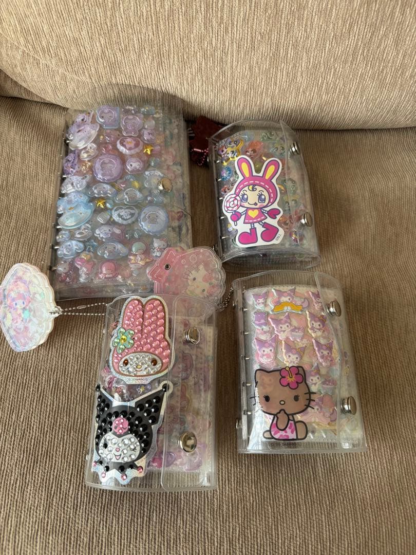 シール手帳完成品 4冊まとめ売り