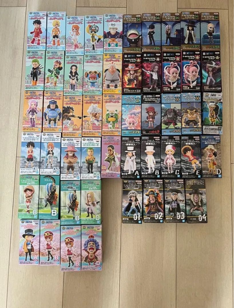ワンピース　フィギュア WCF 52体セット！希少品あり