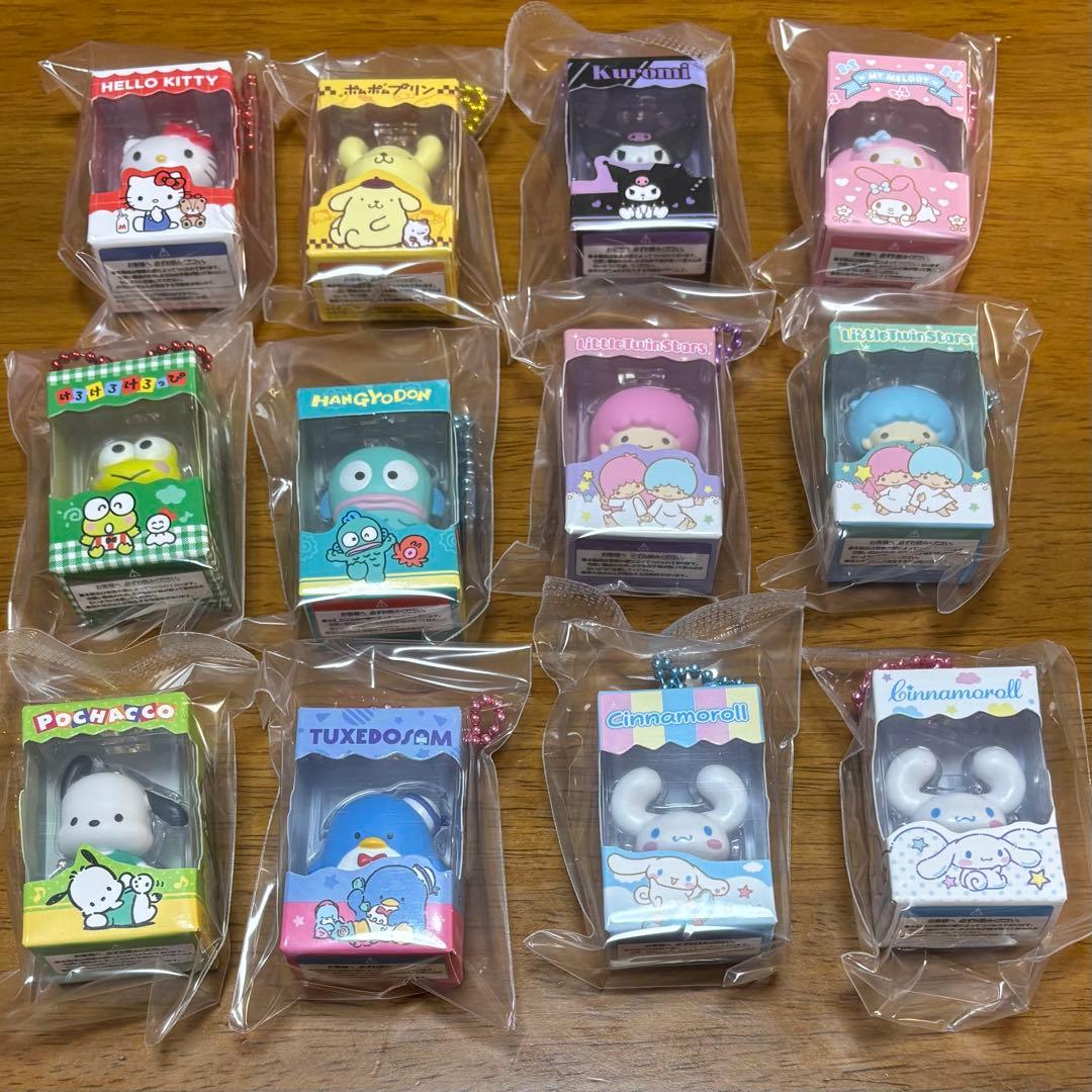 サンリオ チョコボックスフィギュアコレクション 12種 コンプ 21個セット