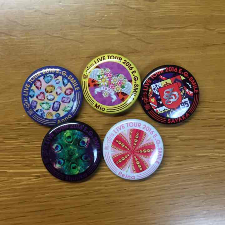 E-girls 缶バッジ