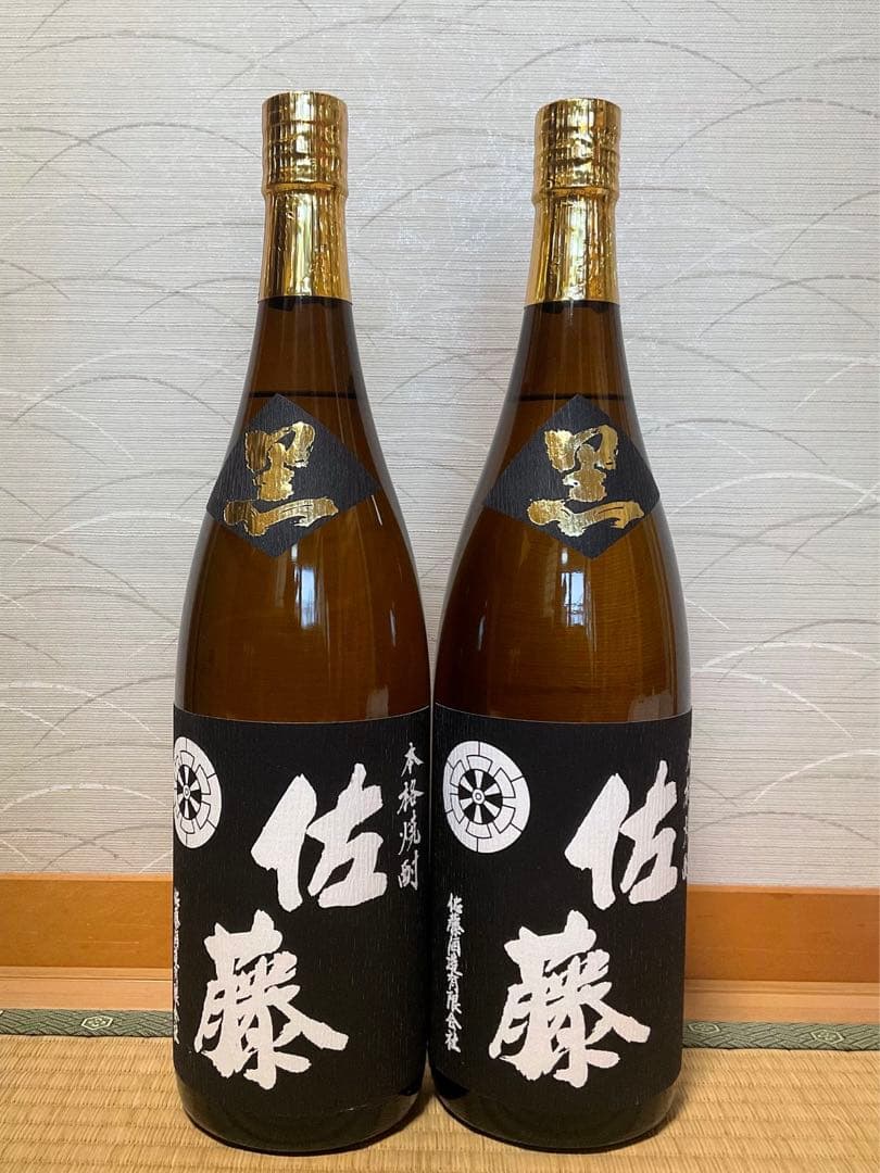 かなやん 佐藤 黒 本格焼酎 1,800ml 2本セット