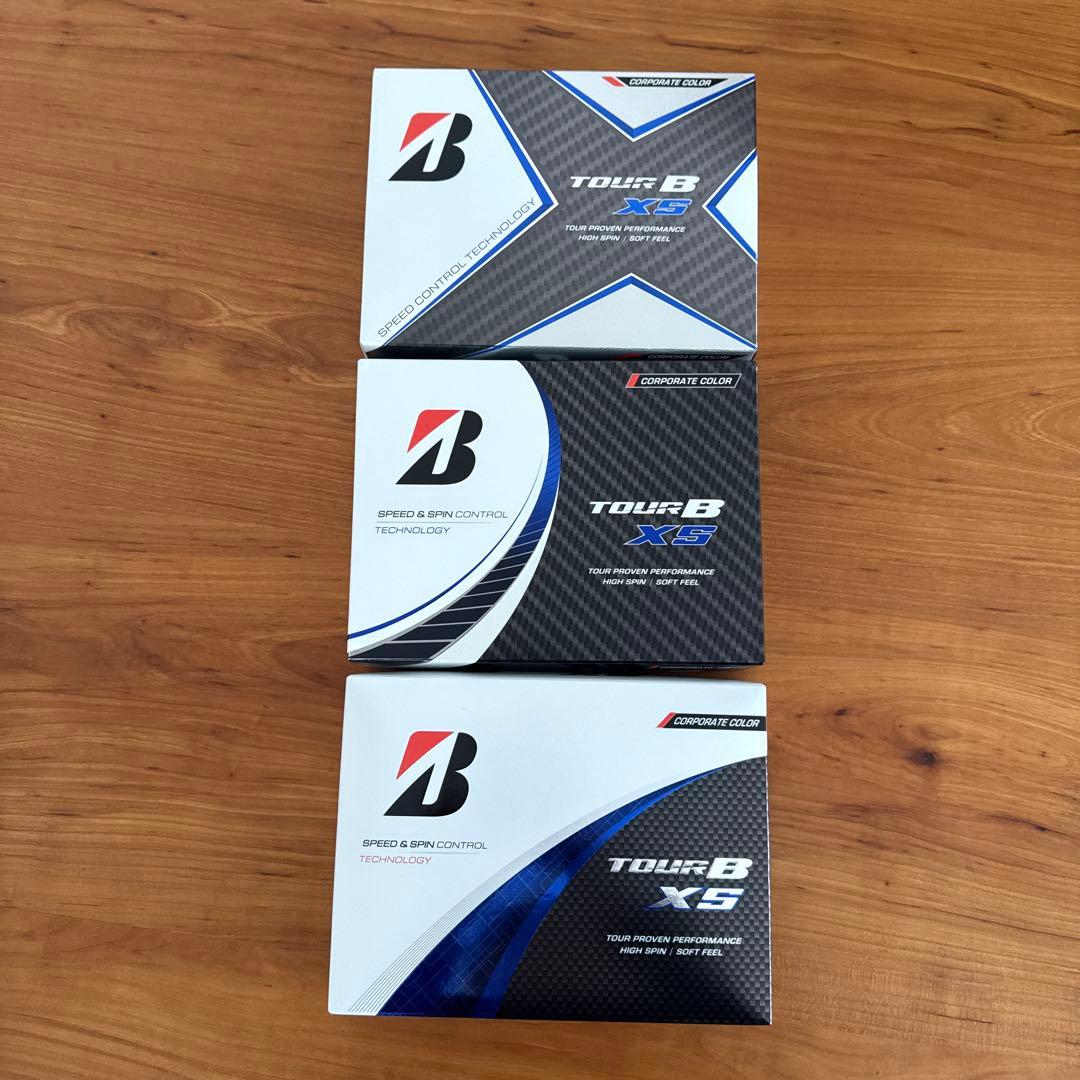 新品 ブリヂストンTOUR B XS コーポレート　3ダース