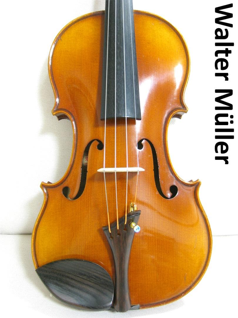 【良杢良乾燥】 ドイツ製 Walter Muller バイオリン 4/4 セット