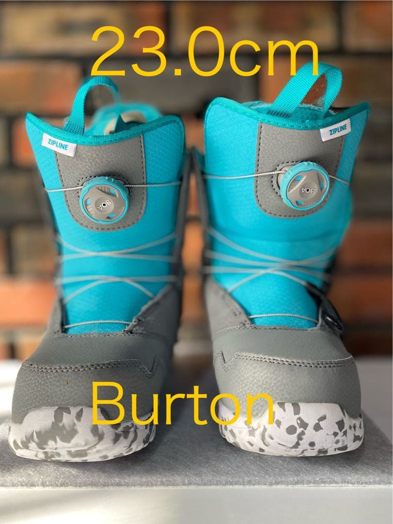 BURTONスノーボードブーツ キッズ Zipline Boa 23.0cm