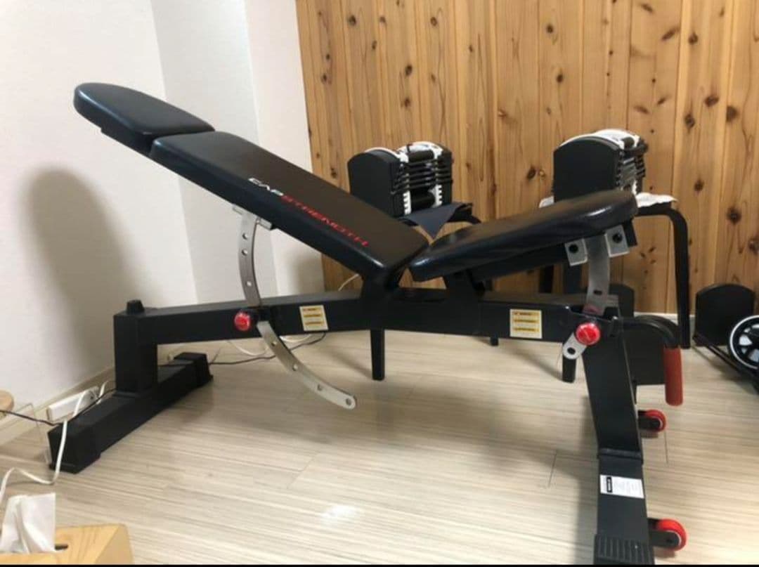 Carpさん専用★可変式　ダンベルインクラインベンチセット